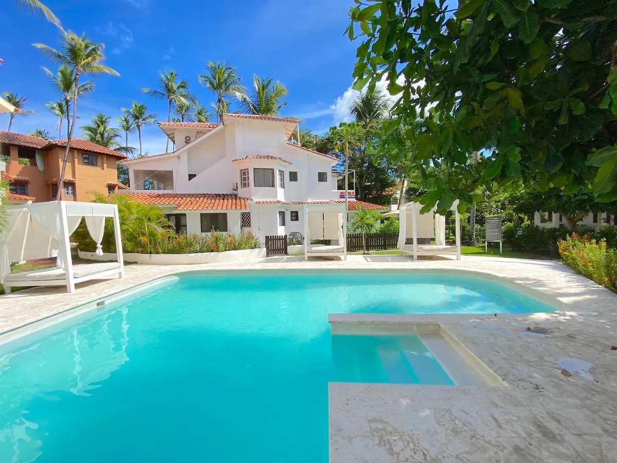 POOL ACCESS Villa 6 GUEST WIFI BBQ Garden LOS CORALES BEACH Punta Cana Resort